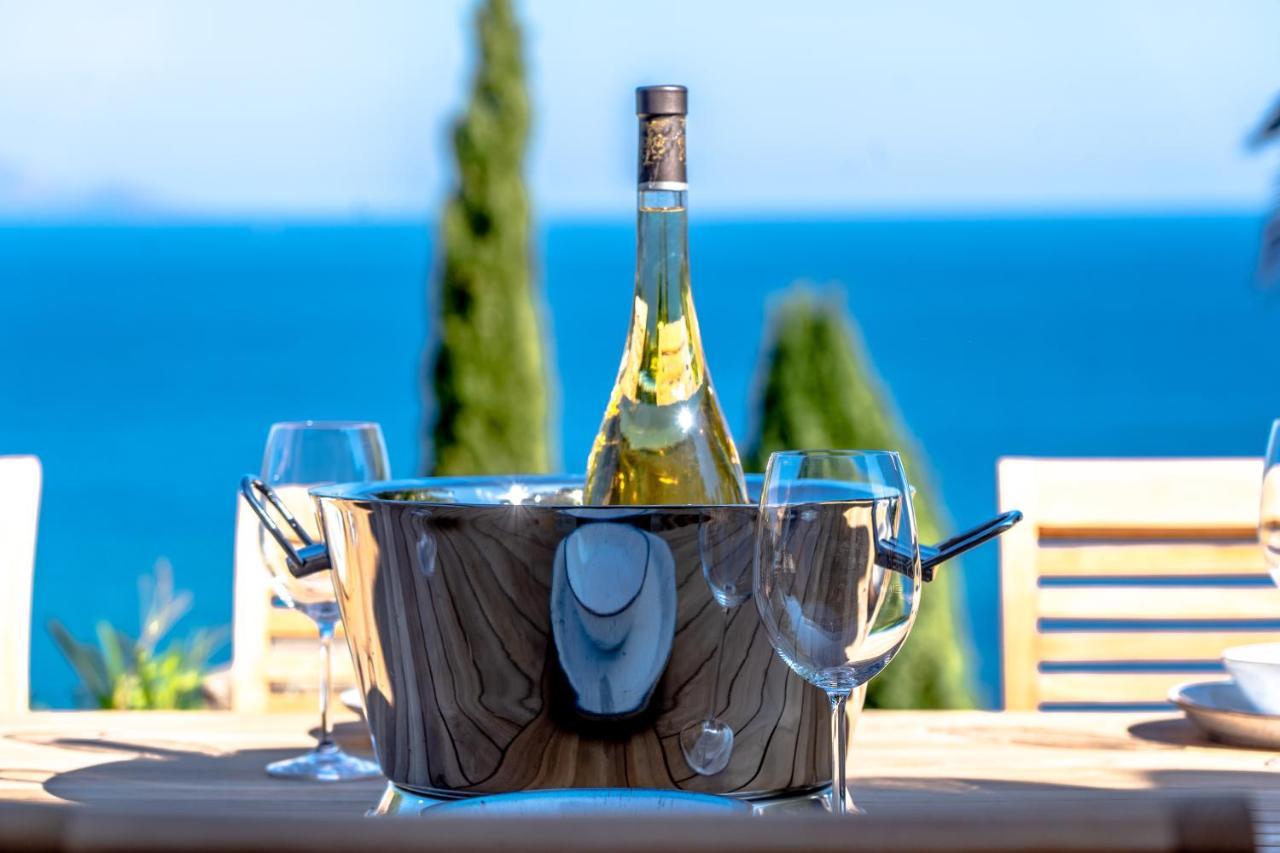 Luxueuse Villa, Incroyable Vue Mer, Piscine Sainte-Maxime Extérieur photo