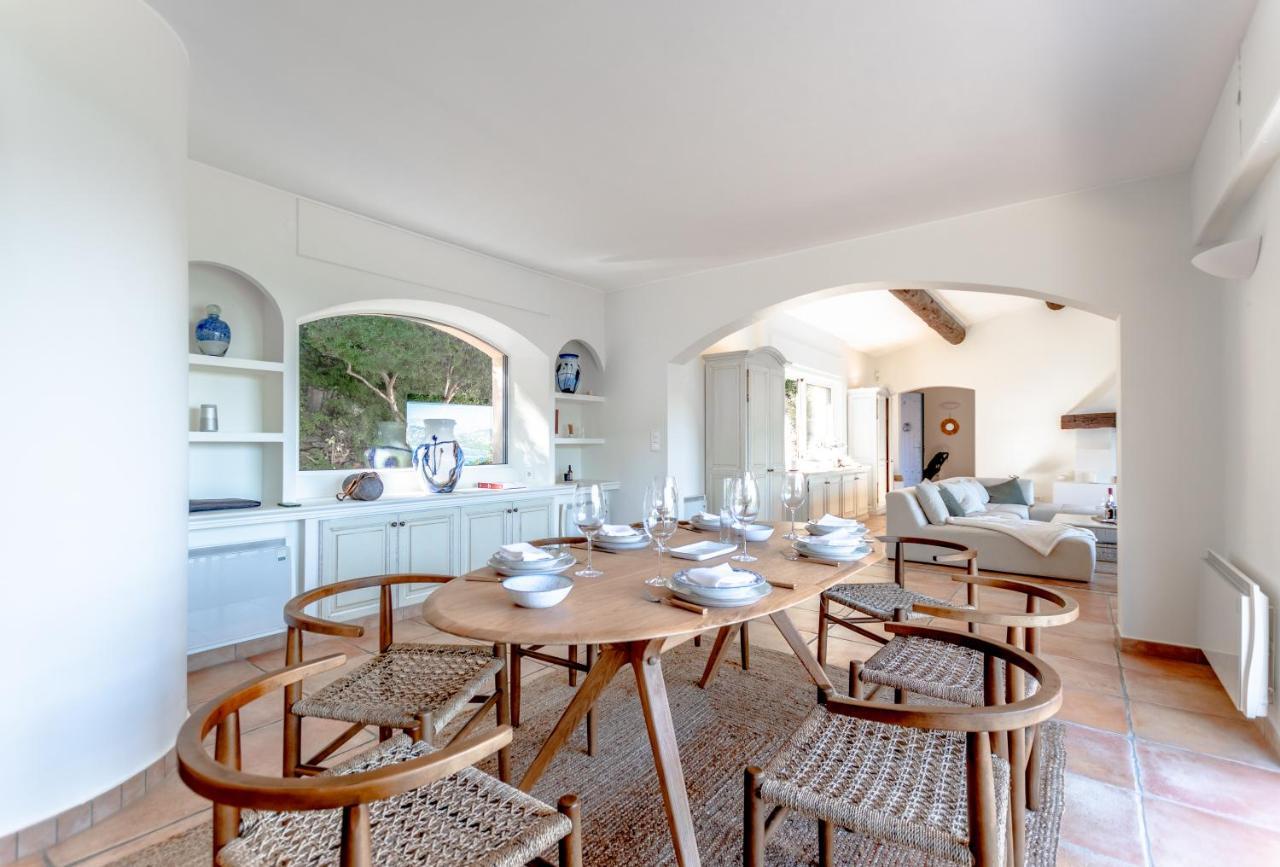 Luxueuse Villa, Incroyable Vue Mer, Piscine Sainte-Maxime Extérieur photo