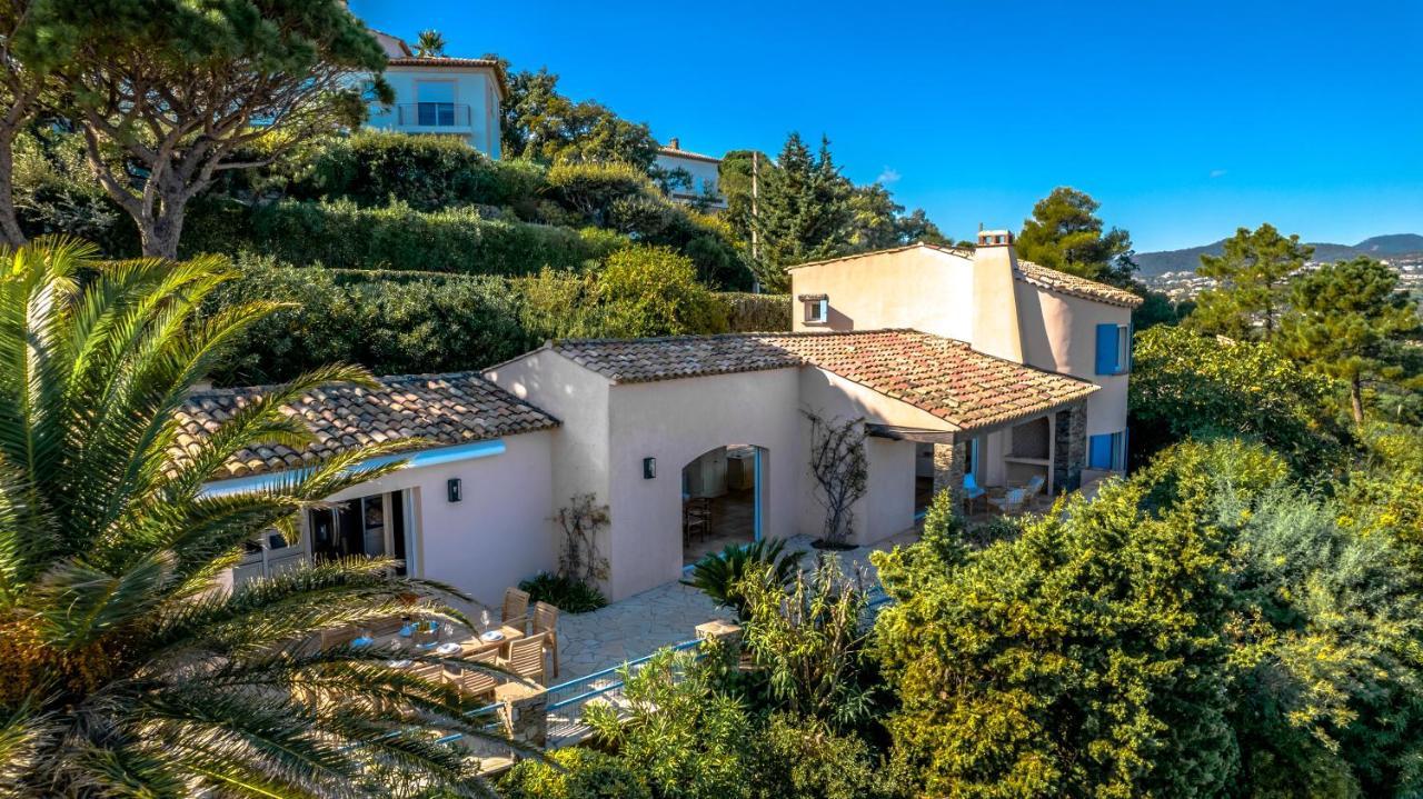 Luxueuse Villa, Incroyable Vue Mer, Piscine Sainte-Maxime Extérieur photo