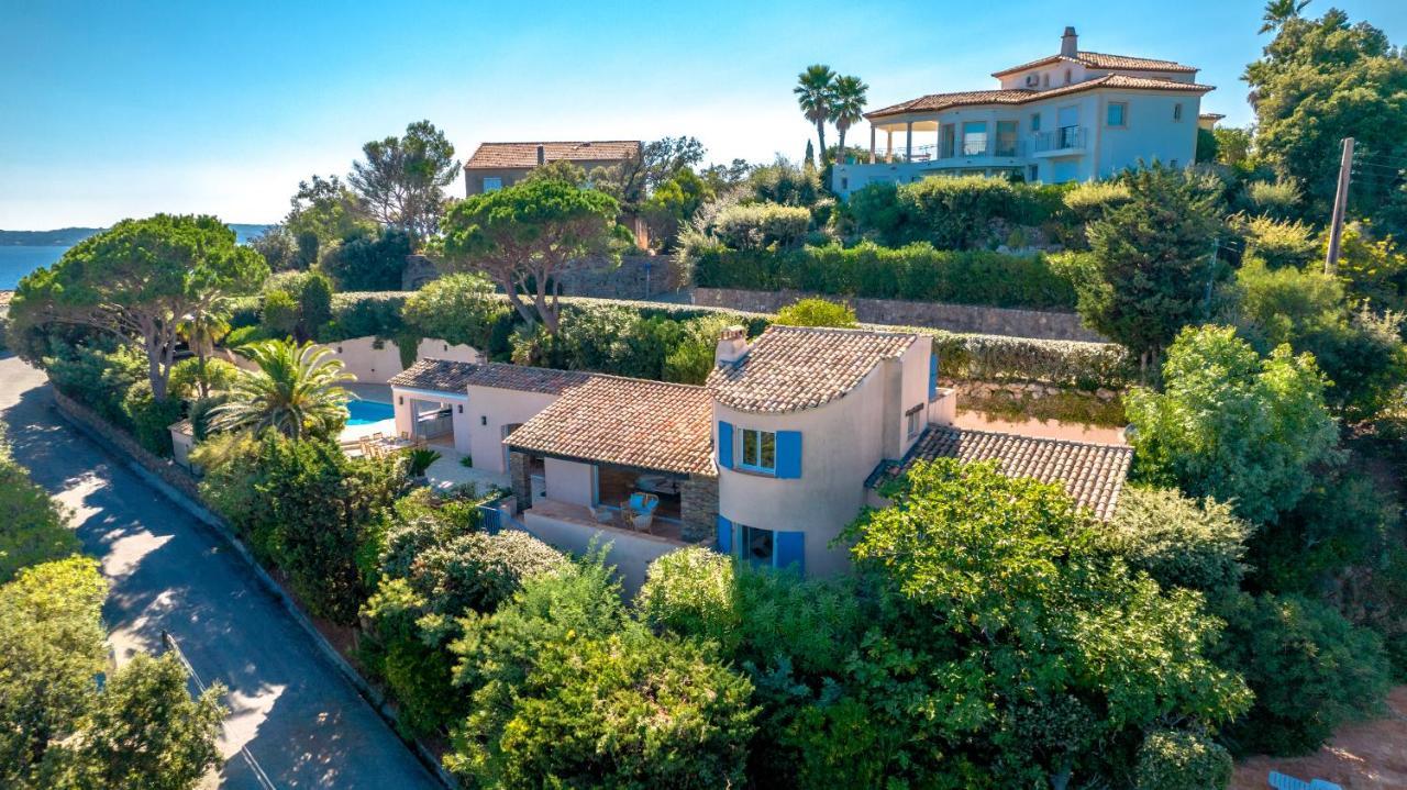 Luxueuse Villa, Incroyable Vue Mer, Piscine Sainte-Maxime Extérieur photo