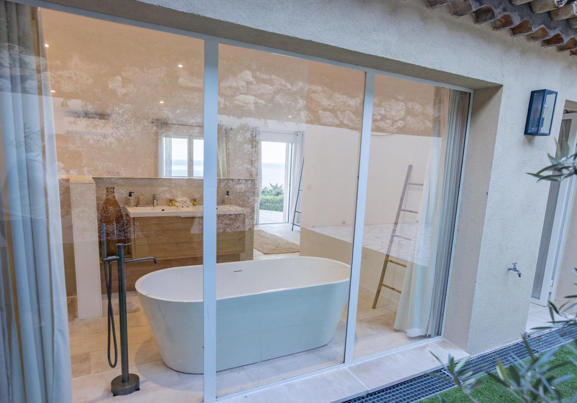 Luxueuse Villa, Incroyable Vue Mer, Piscine Sainte-Maxime Extérieur photo